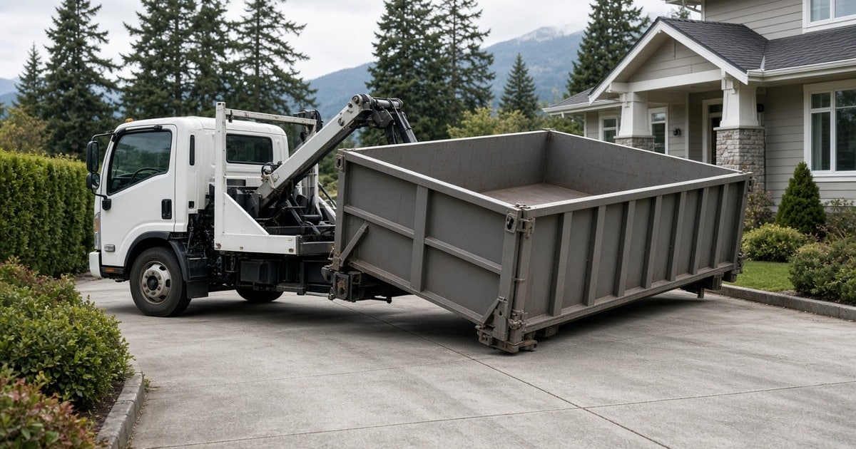 DIY junk bin rental Metro Vancouver