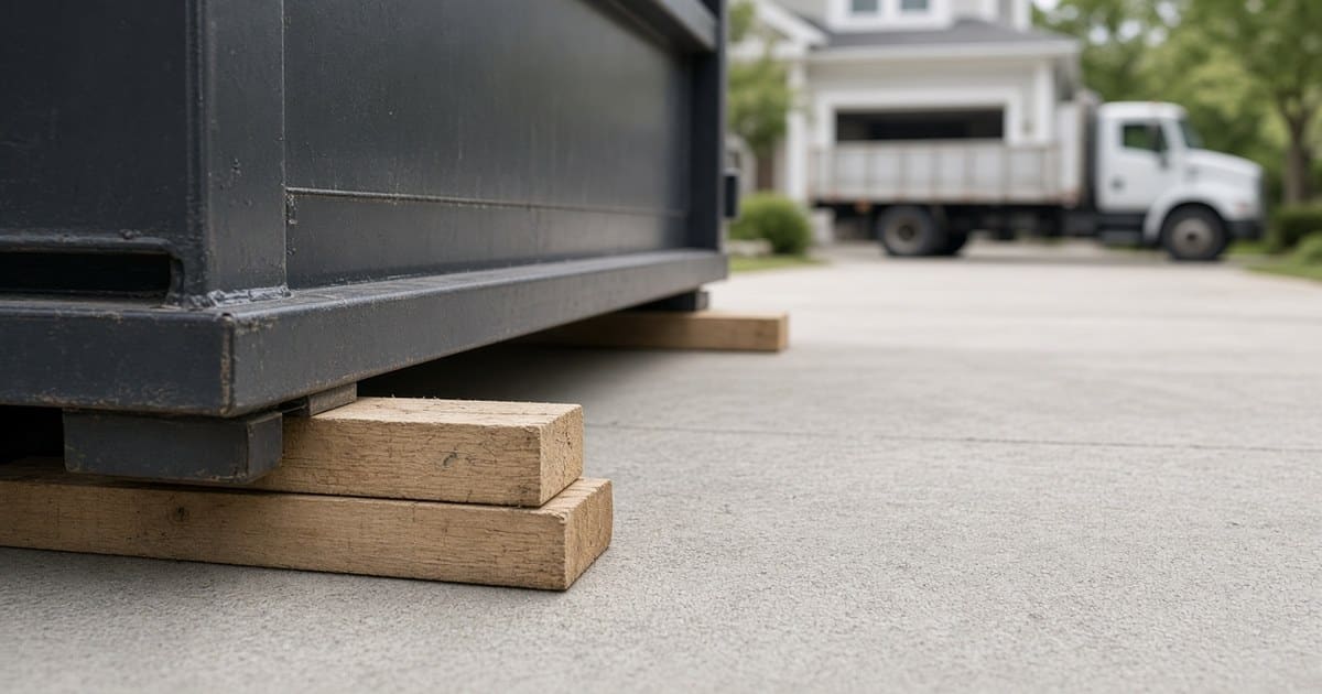 Protecting Your Driveway When a Roll-Off Bin Arrives